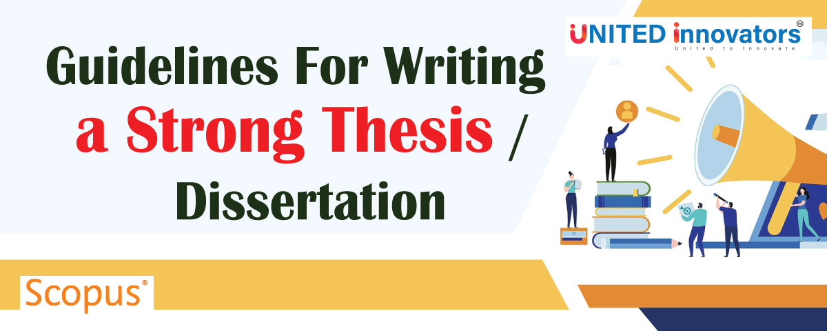 writing a strong thesis